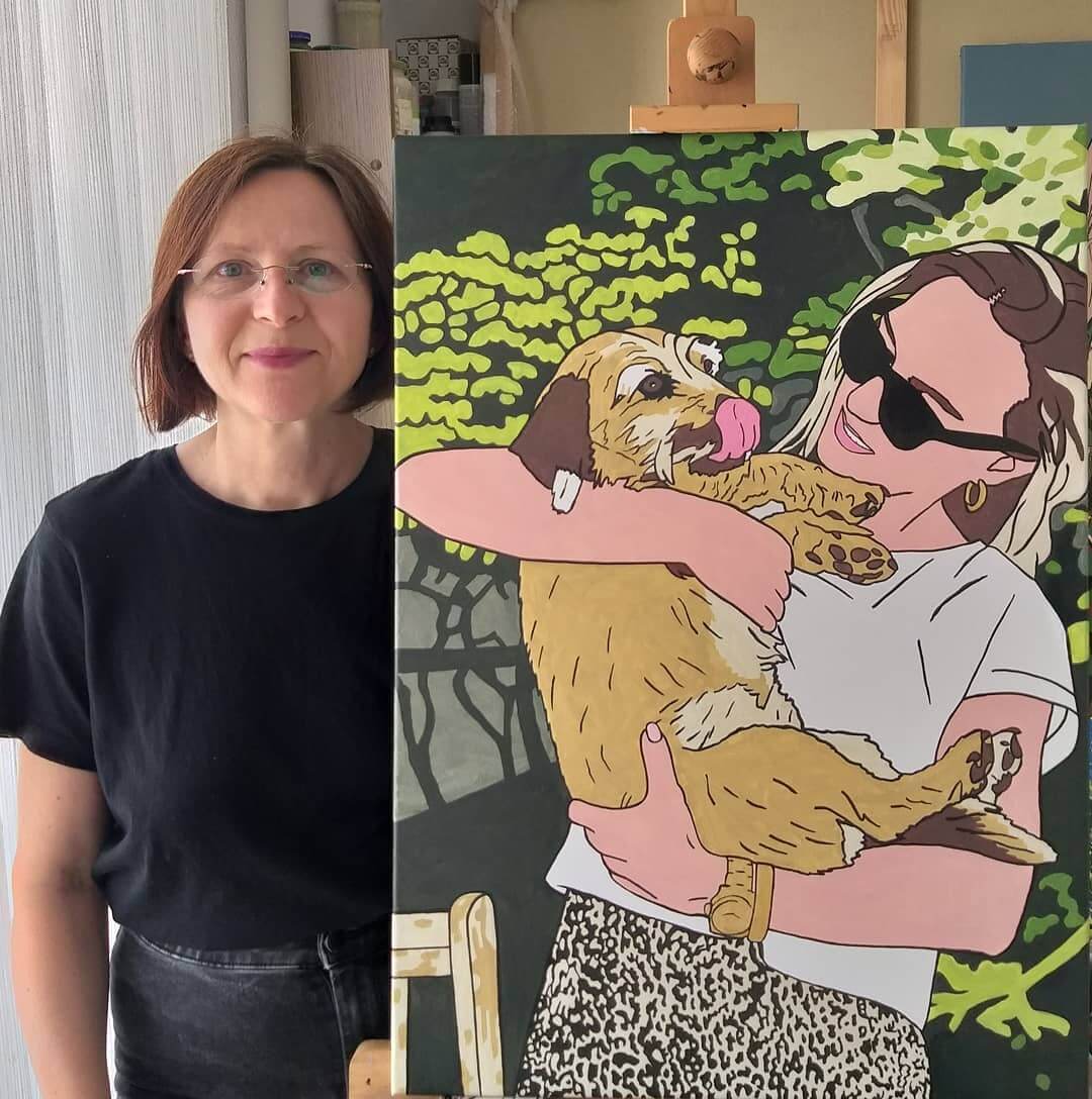 margit-pendelin-atelier-perople-with-their-dogs