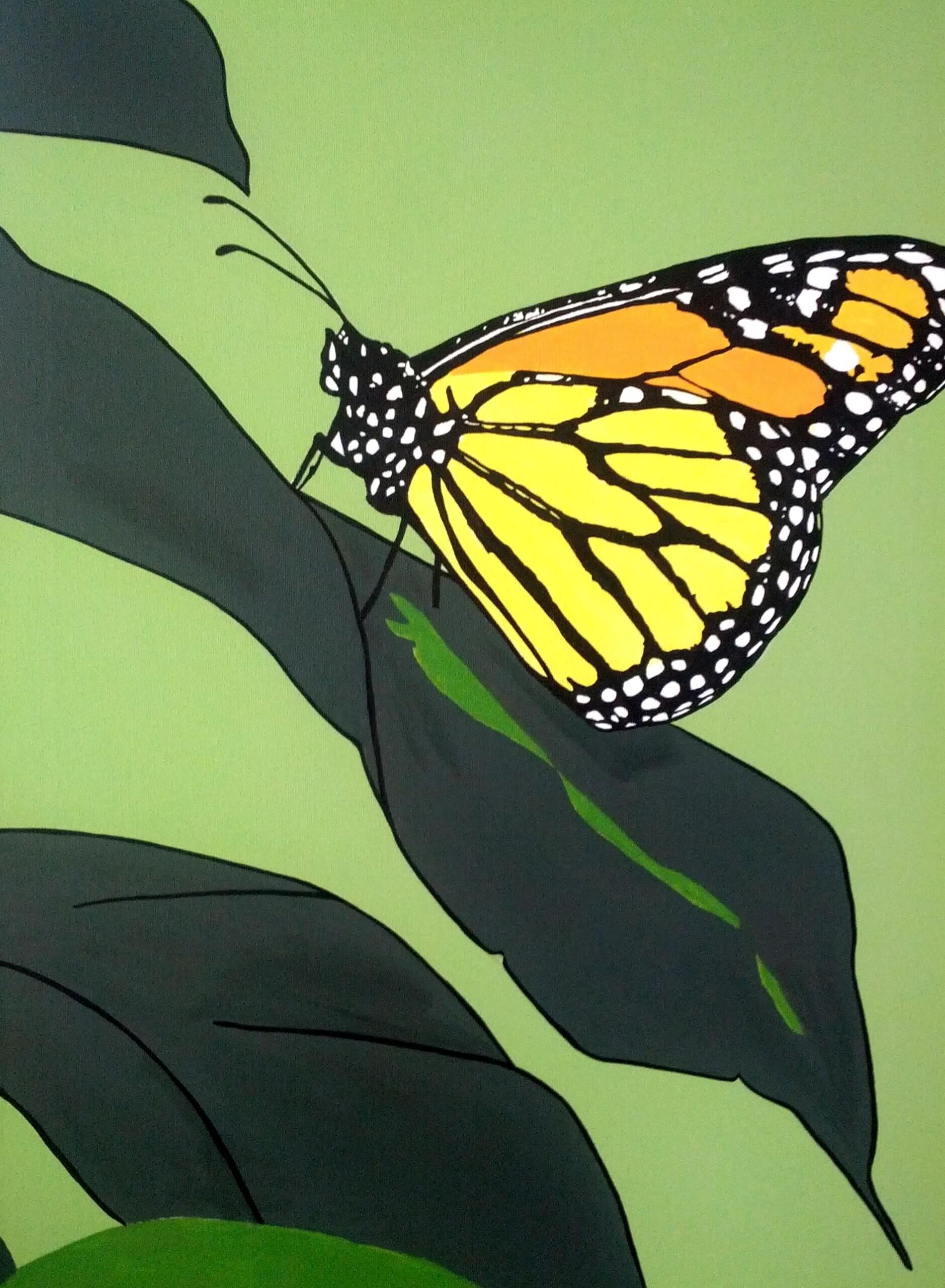 Das Bild Monarch Butterfly in Cuba von Margit Pendelin.