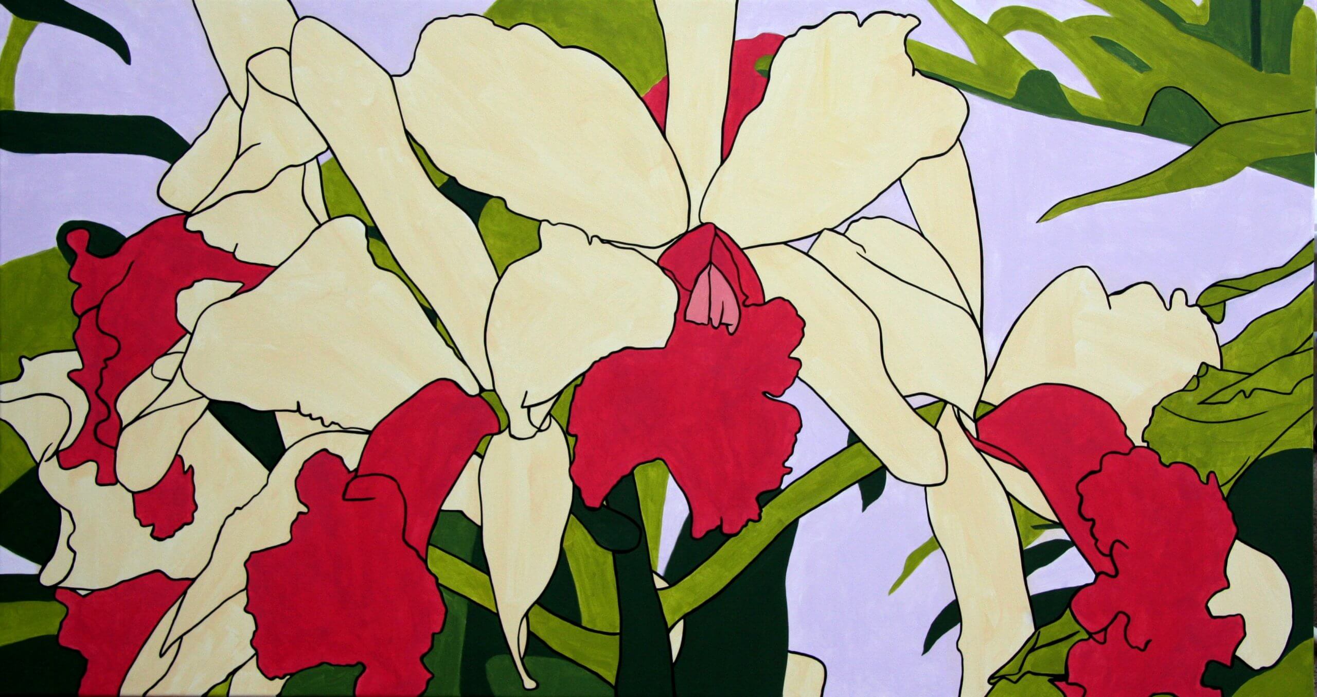 Das Bild Orchids von Margit Pendelin.